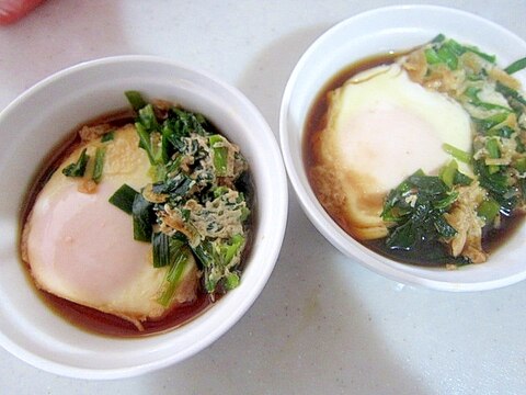 小海老と小葱の味醂醤油卵